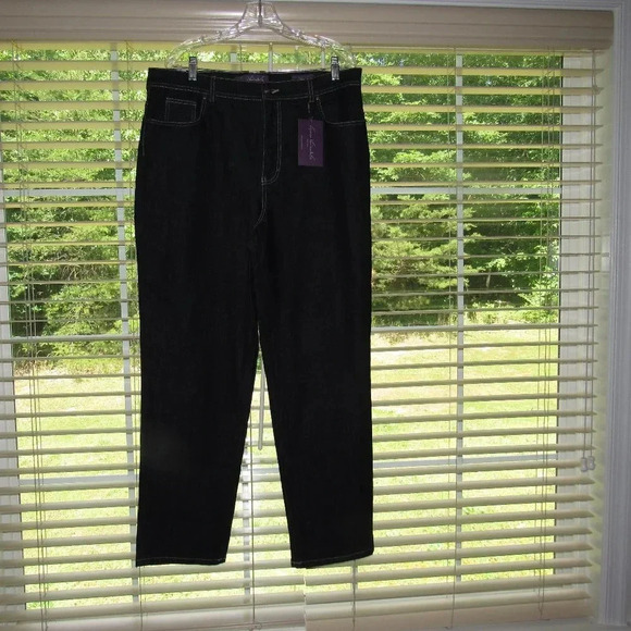 NWT GLORIA VANDERBILT Amanda High Waist Jeans 18 - Picture 1 of 5